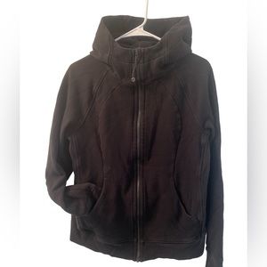 lululemon Scuba Full Zip - Size 10 - Black